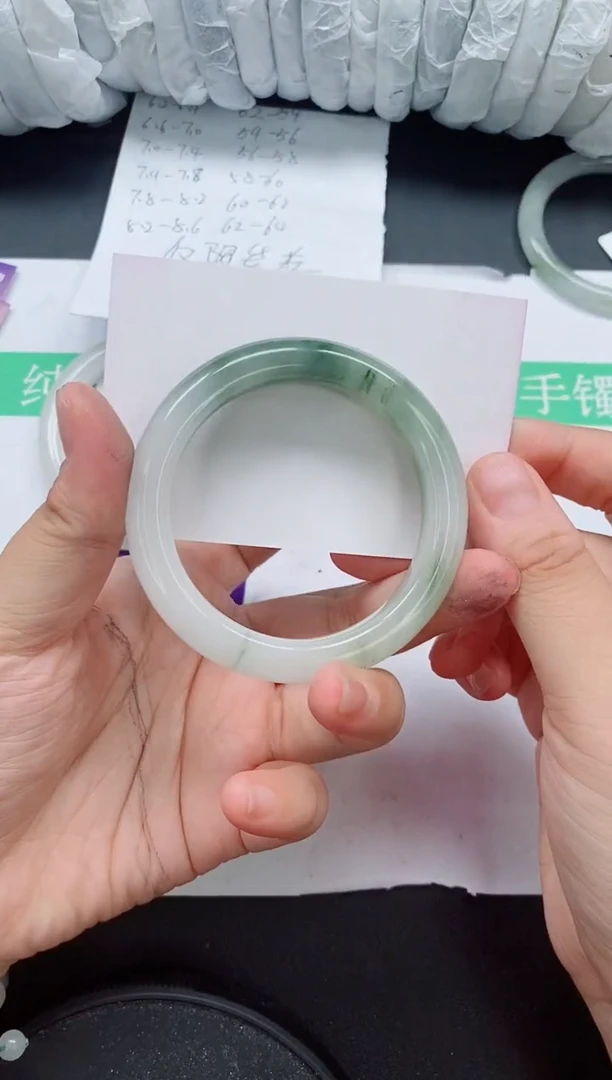 未镶嵌手镯石英质玉227/54-55