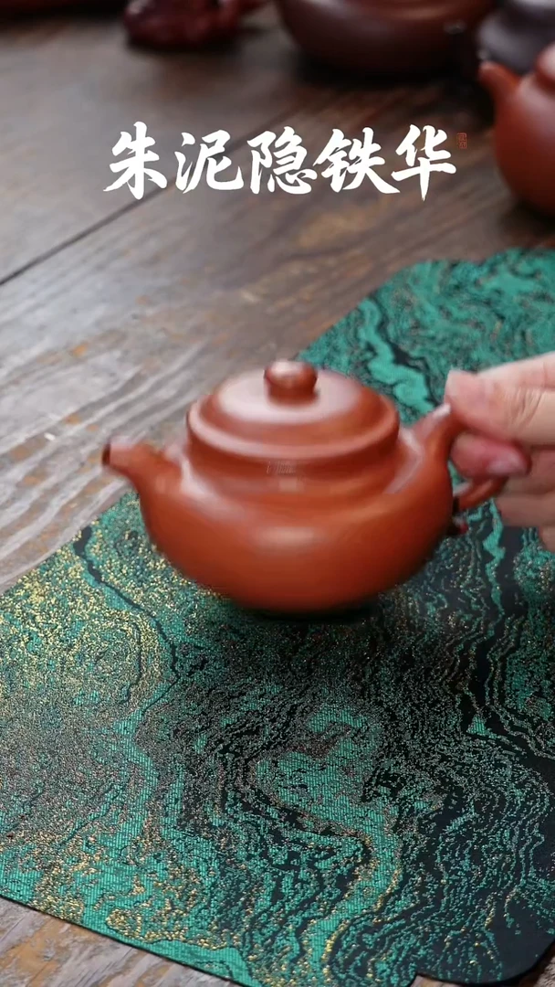 茶杯紫砂老朱泥赵霞全手