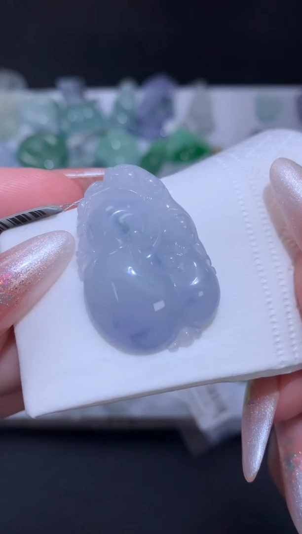 未镶嵌定制翡翠如意