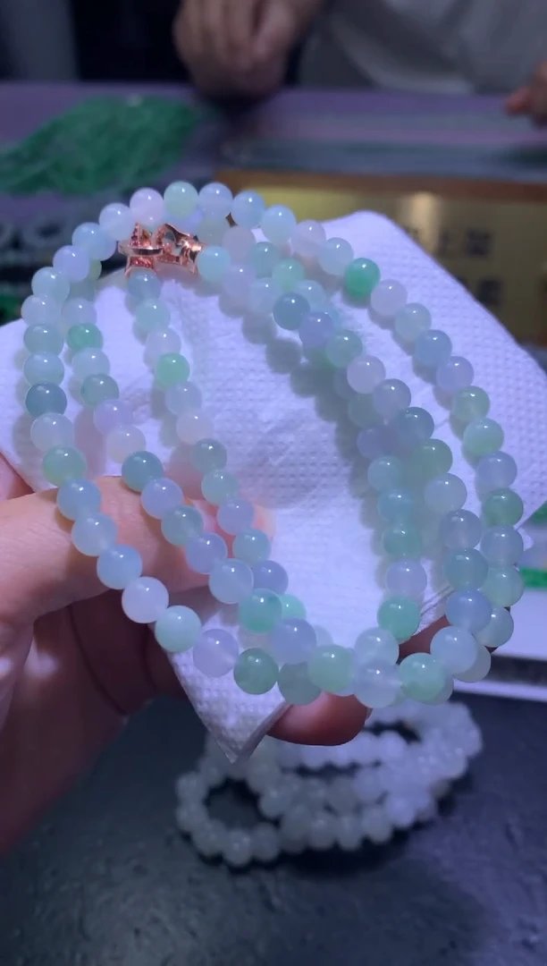 未镶嵌手链翡翠净货