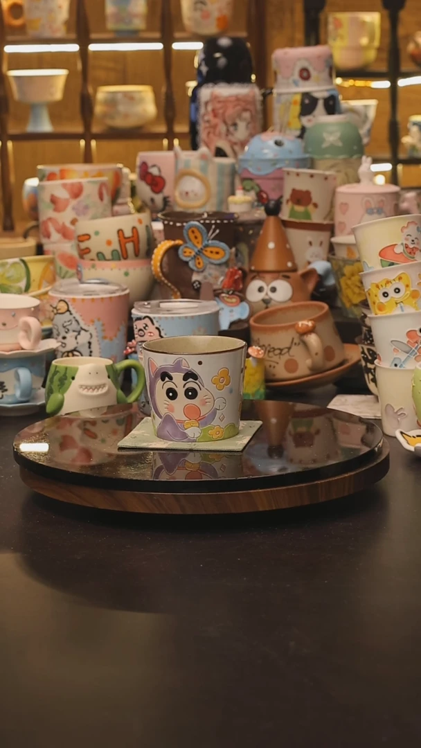 景德镇釉下彩绘设计师款式陶瓷