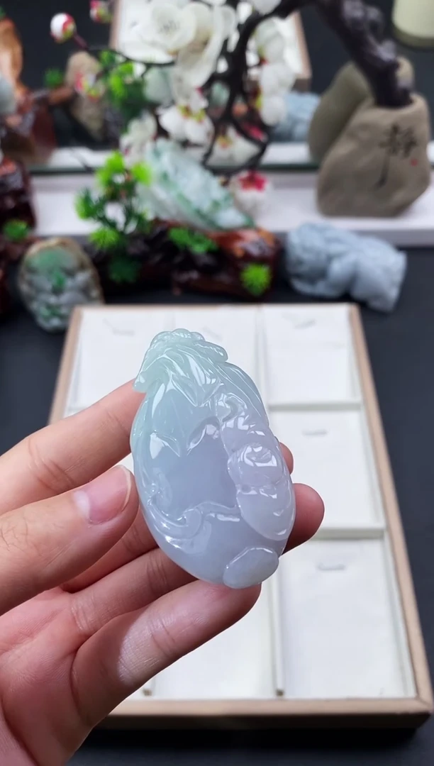 颈饰未镶嵌翡翠天然缅甸A货翡翠