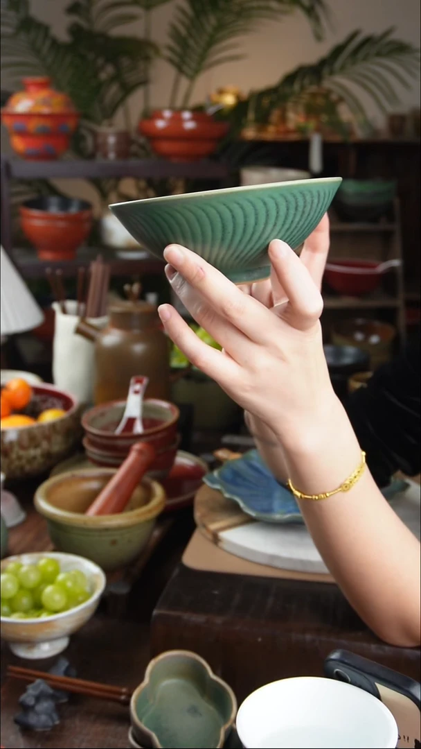 碗景德镇手工高温餐具1034