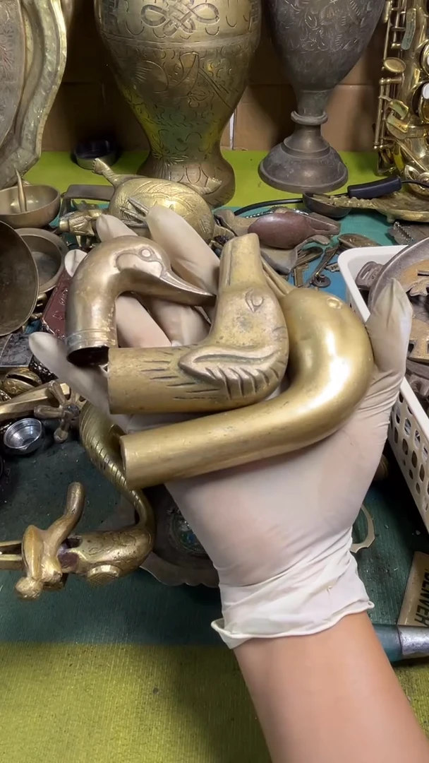 用****6亿锦铜回流铜器摆件85