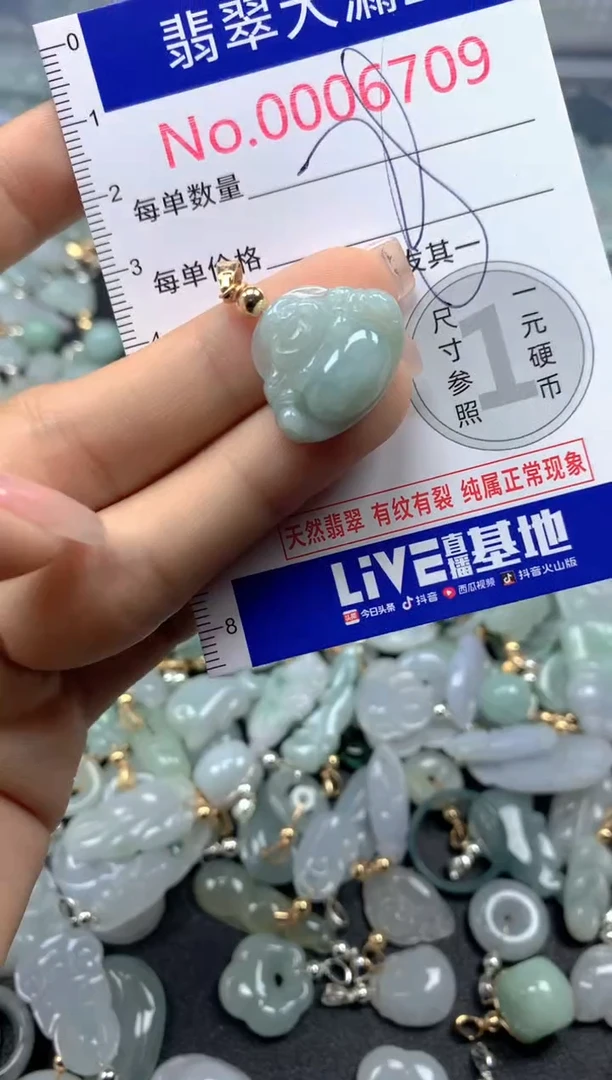 颈饰未镶嵌翡翠6709