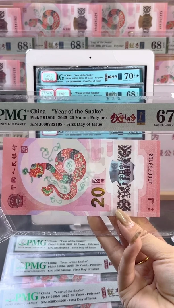 【闪购商品】塑料蛇副司令首日标 PMG67分尾108