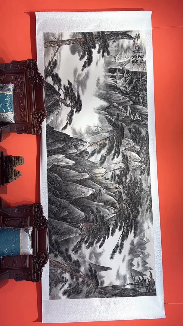 国画贺润川国画作品107