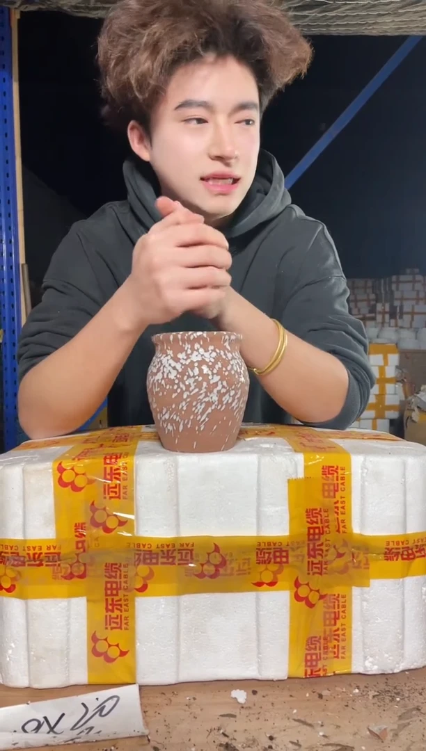 紫砂花盆宜兴紫砂粗陶花盆10*12