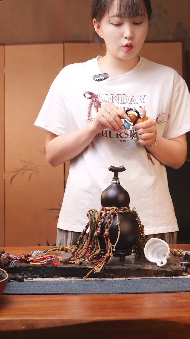 1362 号精品大漆葫芦防腐防渗装水茶酒