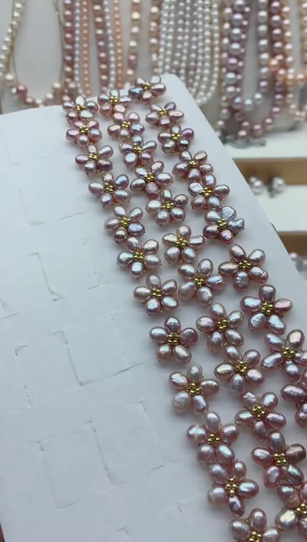 合金淡水珍珠耳饰多样性发其一，非无暇