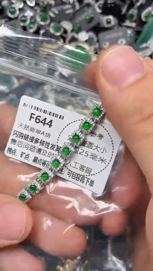 颈饰未镶嵌翡翠F644手链