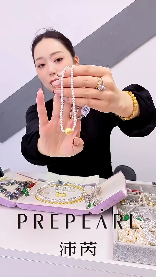 纯铜花岗石纯铜锡合金直播间专享南阳金珠项链 新款福利