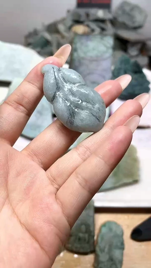 裸石翡翠天然缅甸翡翠A货52