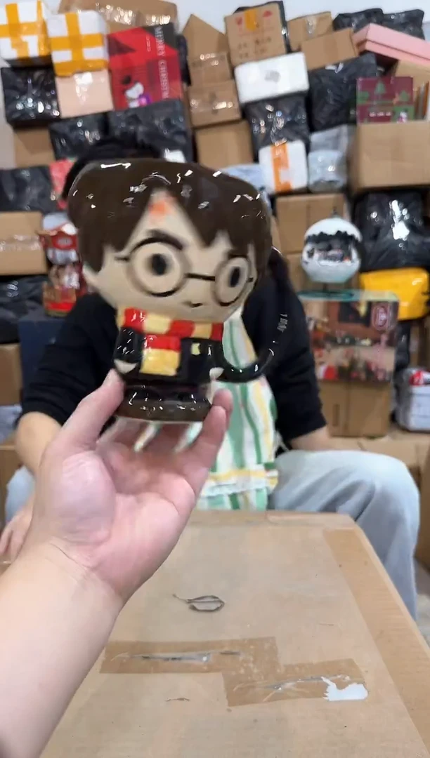 瓷片哈利波特全身杯  微瑕