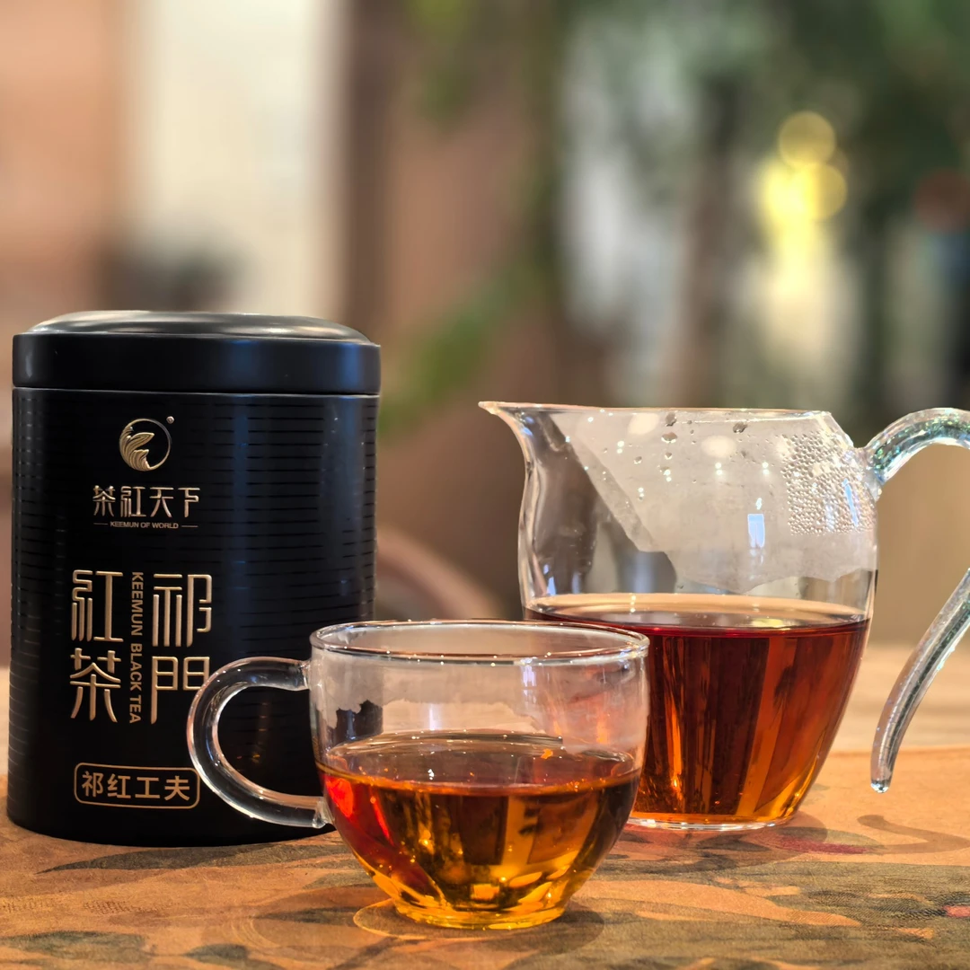 祁门红茶 祁红工夫一级红茶（80克/罐）