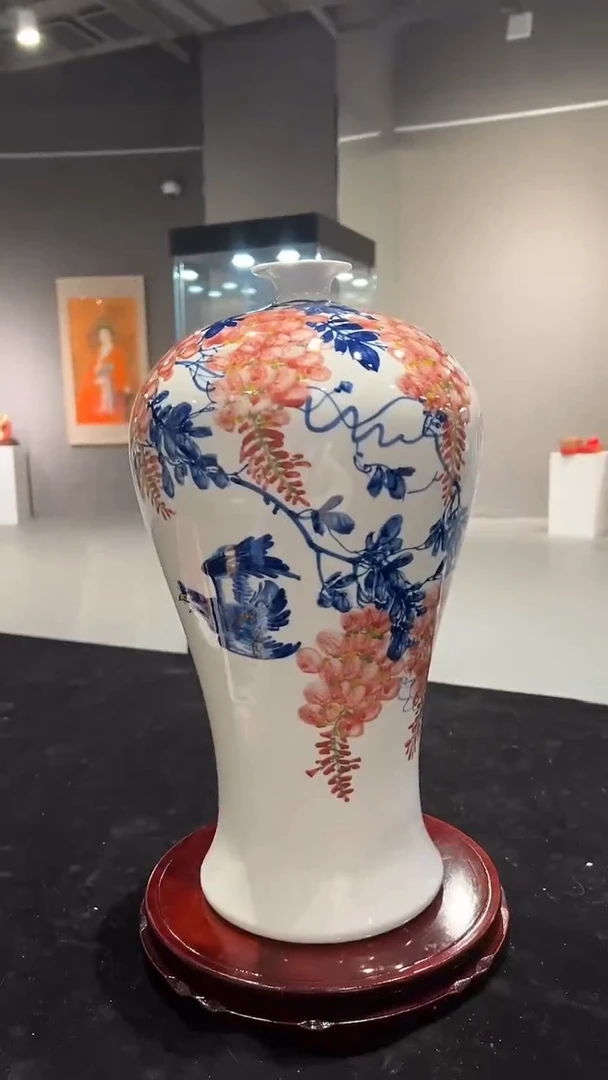 其他瓷崔景哲-瓷器-C中-紫气东来