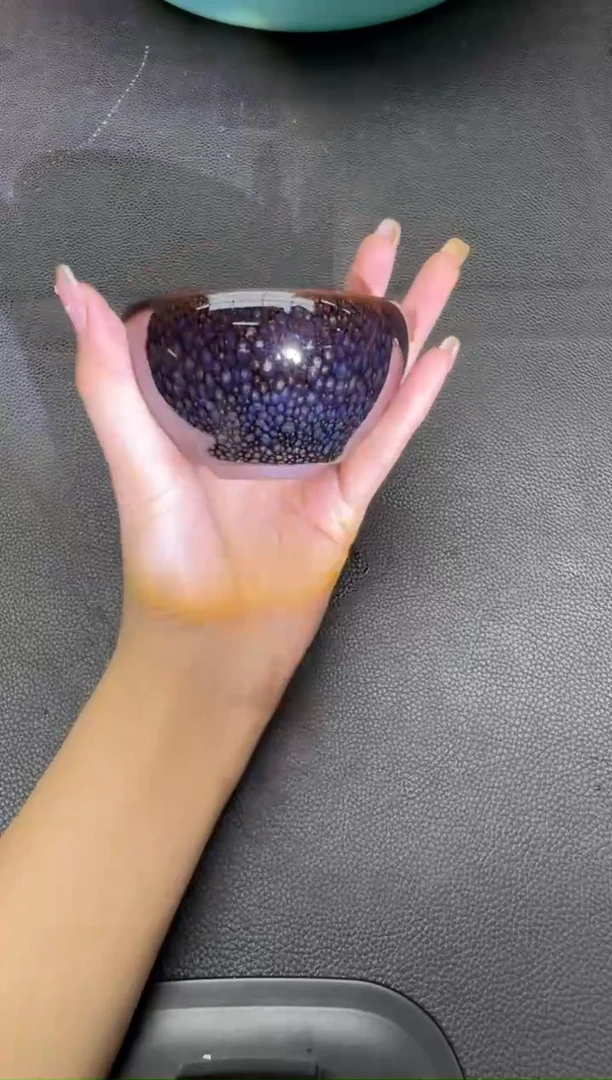 茶盏何定欣薄胎鹧鸪斑67