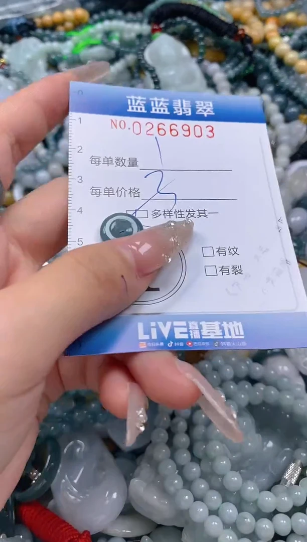 翡翠未镶嵌颈饰闪购0266903多样性发其一