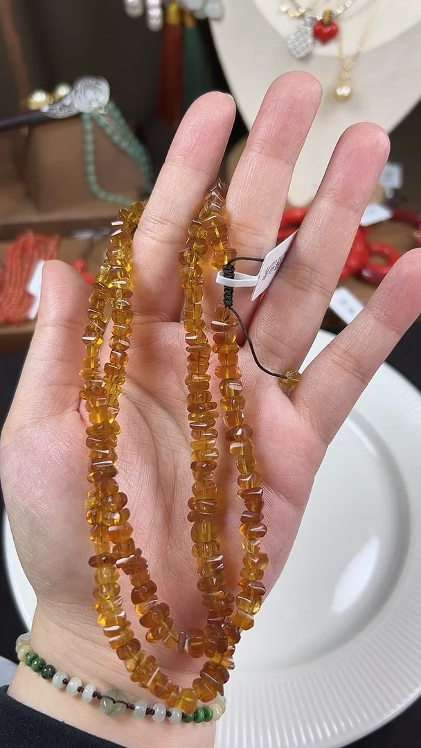 【闪购商品】琥珀颈饰未镶嵌琥珀