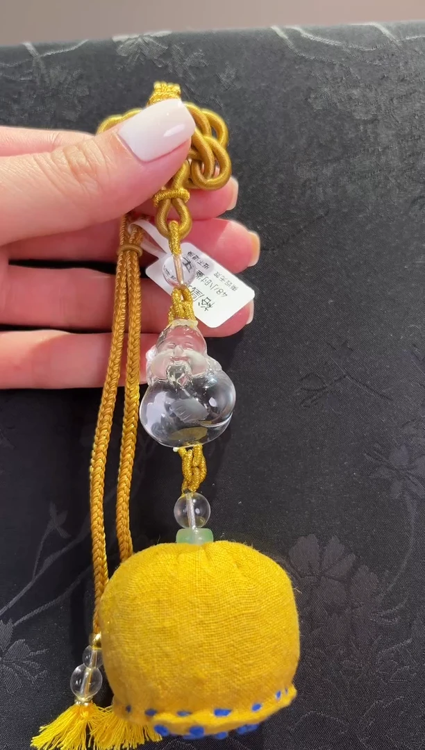 未镶嵌车挂水晶水晶财爷挂件