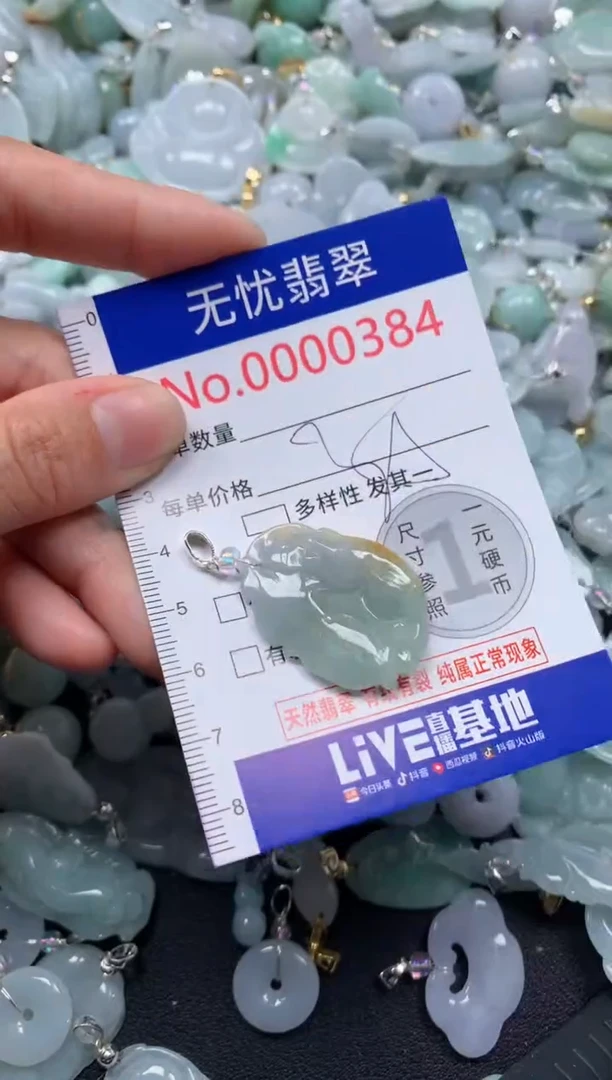 颈饰未镶嵌翡翠384