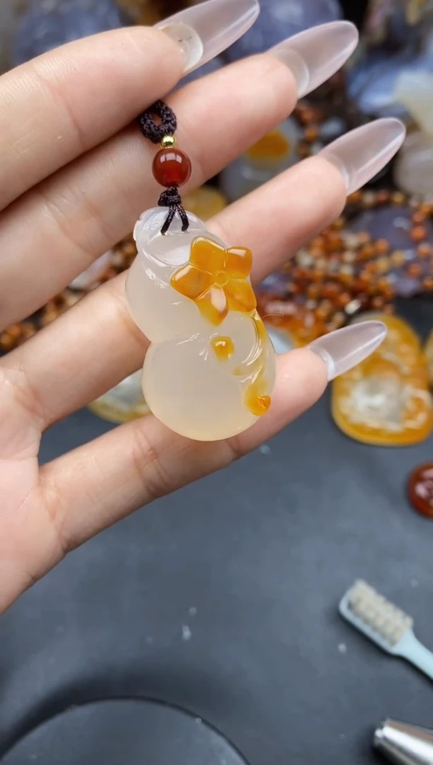 【闪购商品】玛瑙/玉髓颈饰合金ll