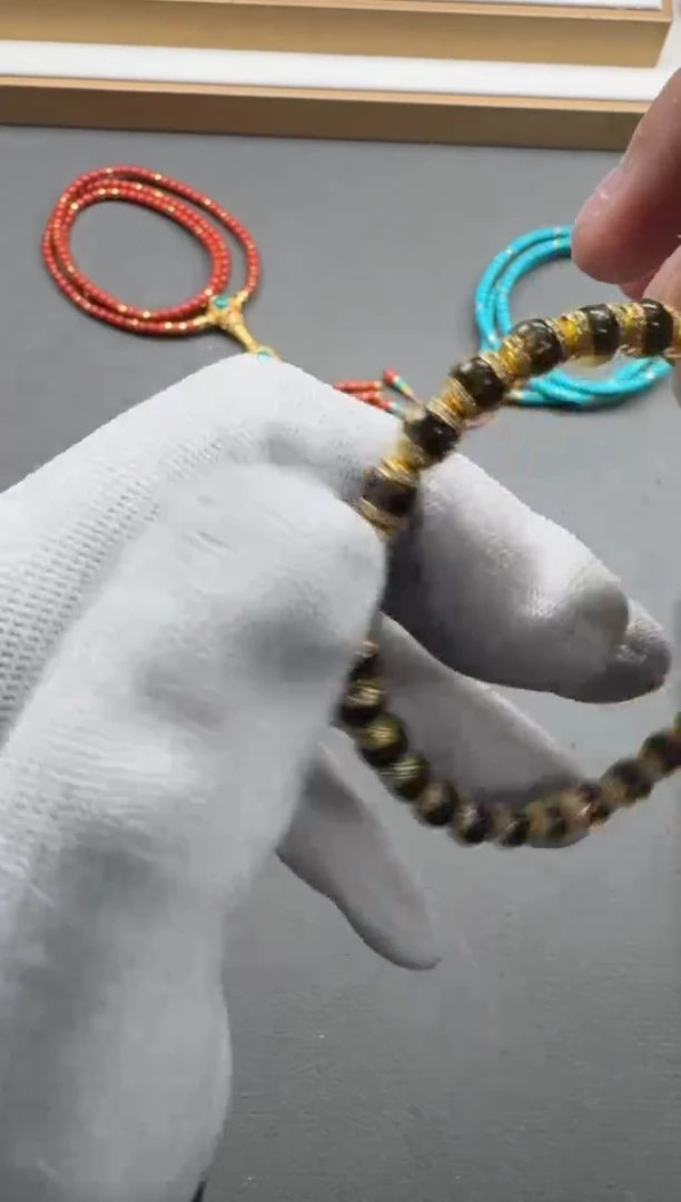 【闪购商品】蓝珀裸石未镶嵌手串手串