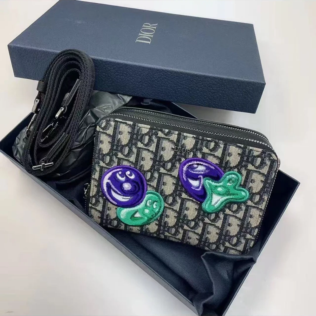 95新 DIOR/迪奥 坤球奢选迪奥kenny scharf联名相机包