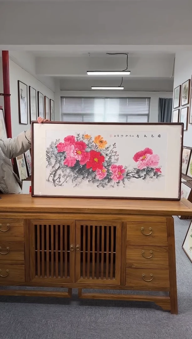 书法陈密05-63*123尺寸手绘同款