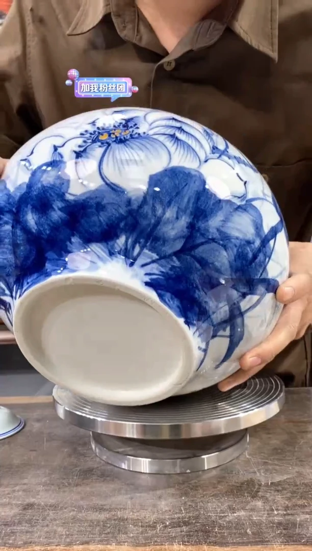 吴义松陶瓷联盟手绘陶瓷3123