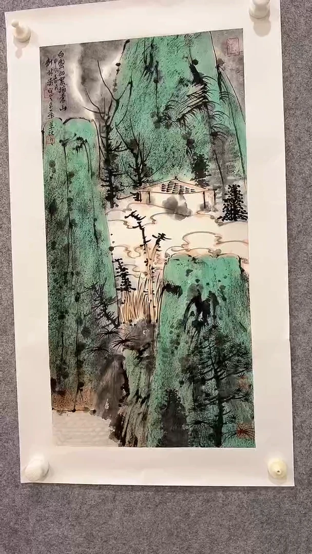 国画jlt-2平尺-国画作品