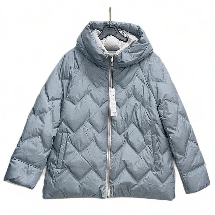 【xineba3】韩国女士2025早春新款鹅绒服时尚洋气舒适百搭