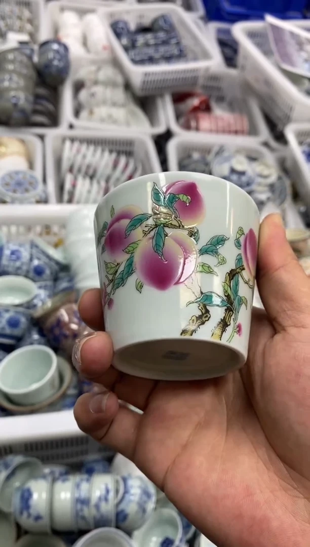 陶瓷景德陶瓷茶具容量约100