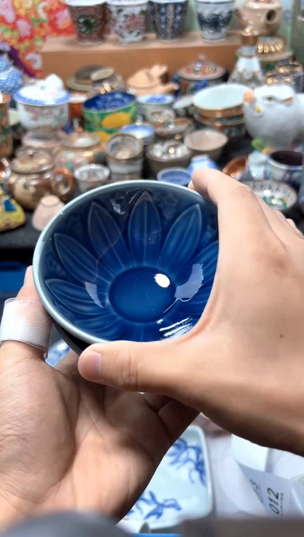 瓷片億*千夏目海外回流瓷器中古品。2只
