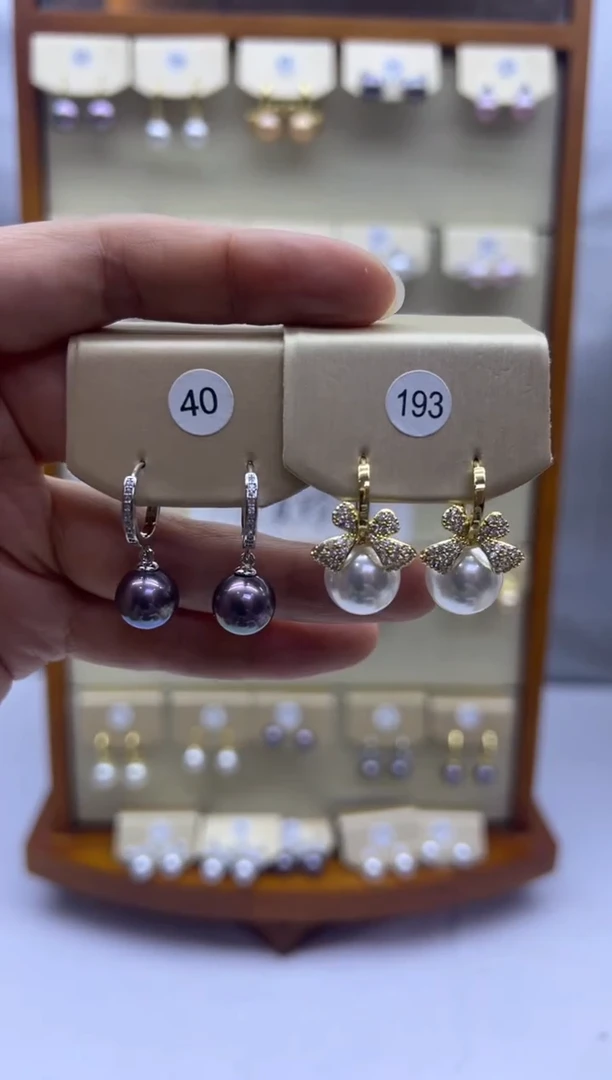 未镶嵌耳饰淡水珍珠193+40