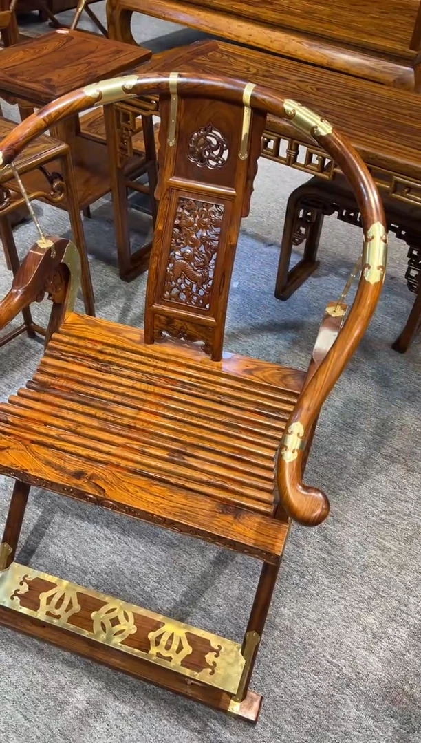 木交椅 交椅 红木家居