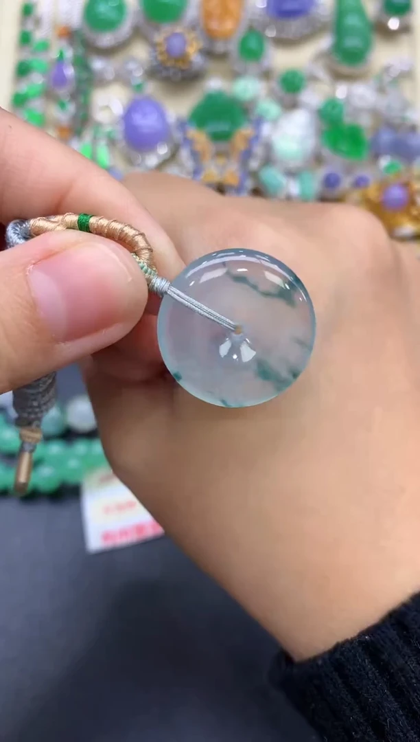 颈饰未镶嵌翡翠467-中国好珍宝