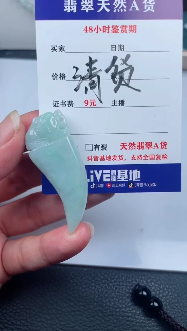 翡翠未镶嵌颈饰