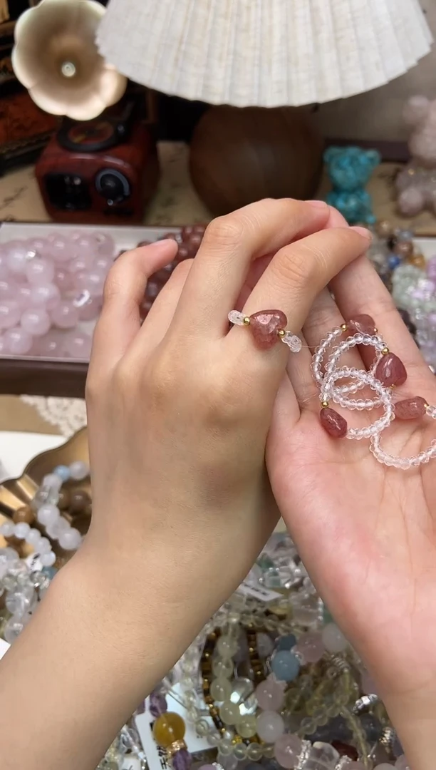 戒指/指环石英质玉未镶嵌3894