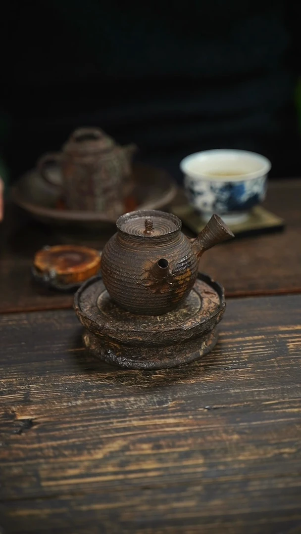 全手工制作 南蛮 侧把壶  150cc