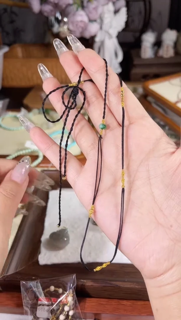 项链未镶嵌翡翠多样性发货其一孤品默认微瑕