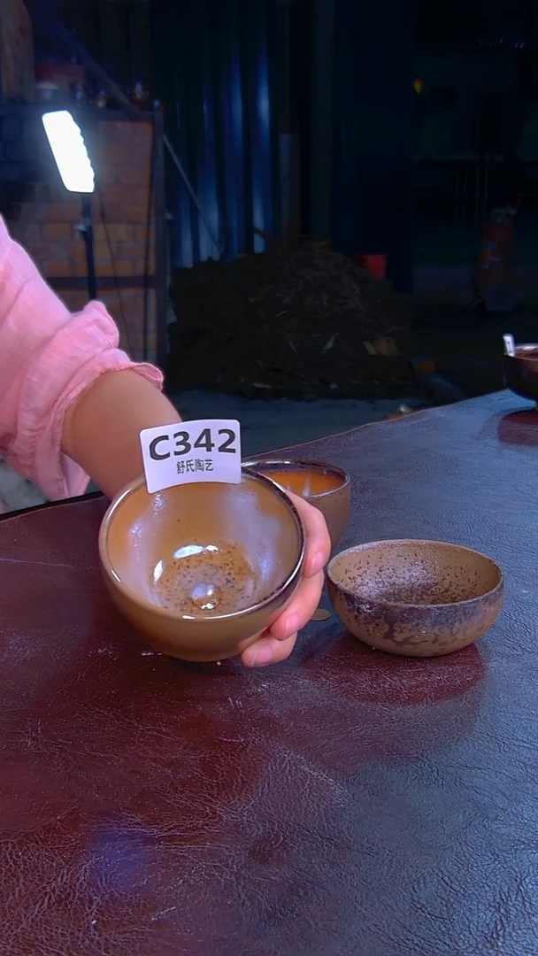 豆*琪非遗纯手工陶瓷作品微瑕C342