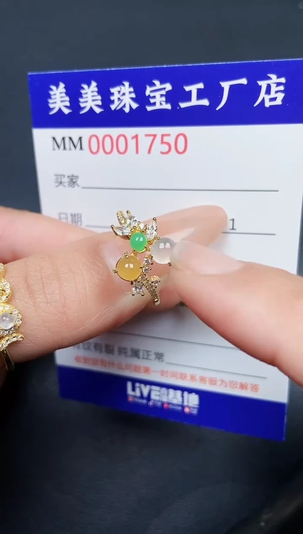 【闪购商品】翡翠颈饰银S925镶嵌1750