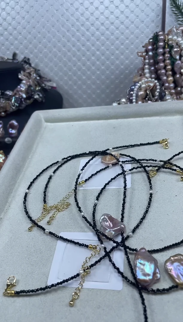 【闪购商品】淡水珍珠项链未镶嵌【纯恬珍珠】（多样性发货发一）