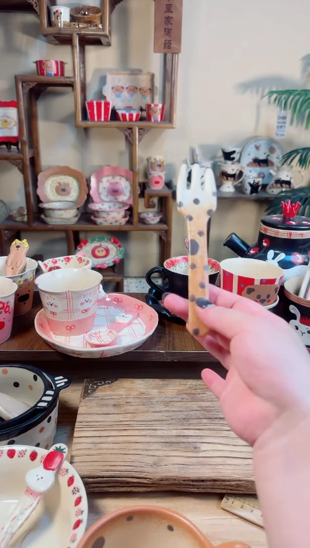 陶瓷珍珠点点01【十里高温釉下彩陶瓷】