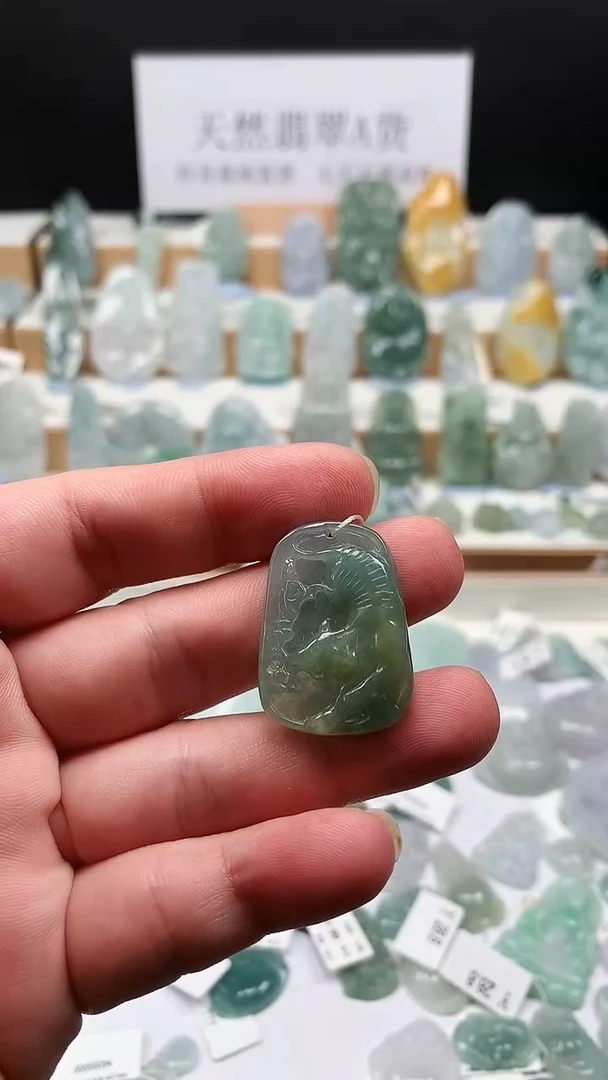吊坠(不含链)未镶嵌翡翠65生肖虎