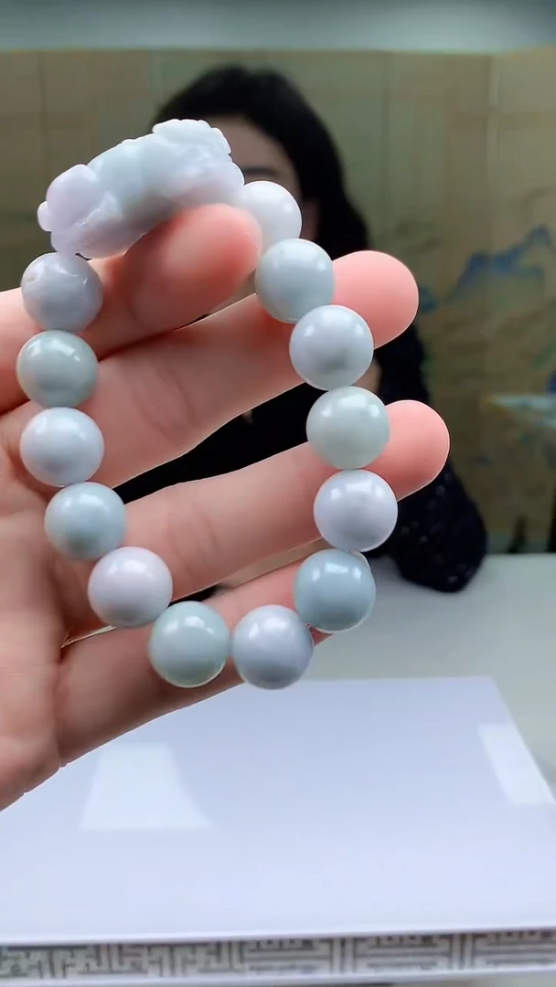 【闪购商品】翡翠颈饰未镶嵌4829bb-jj手串6