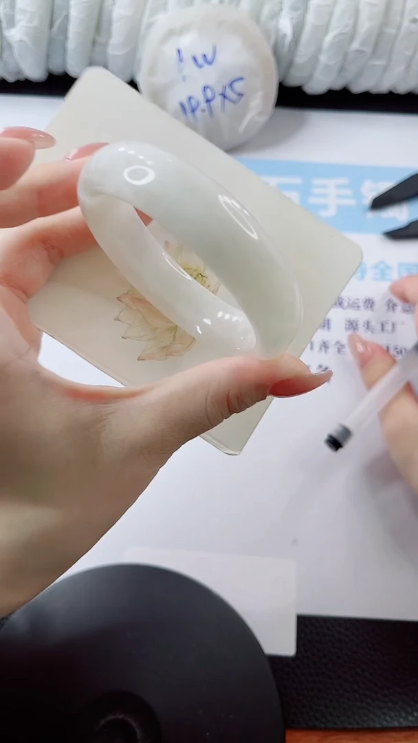 和田玉手镯未镶嵌多样性发货L52