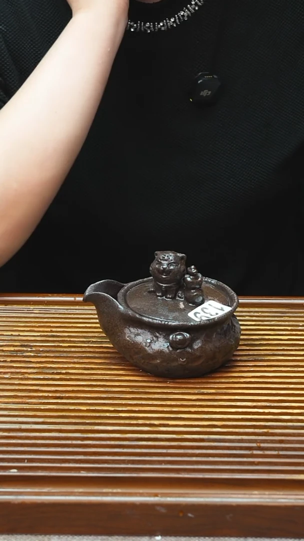 粗陶手工手做茶具