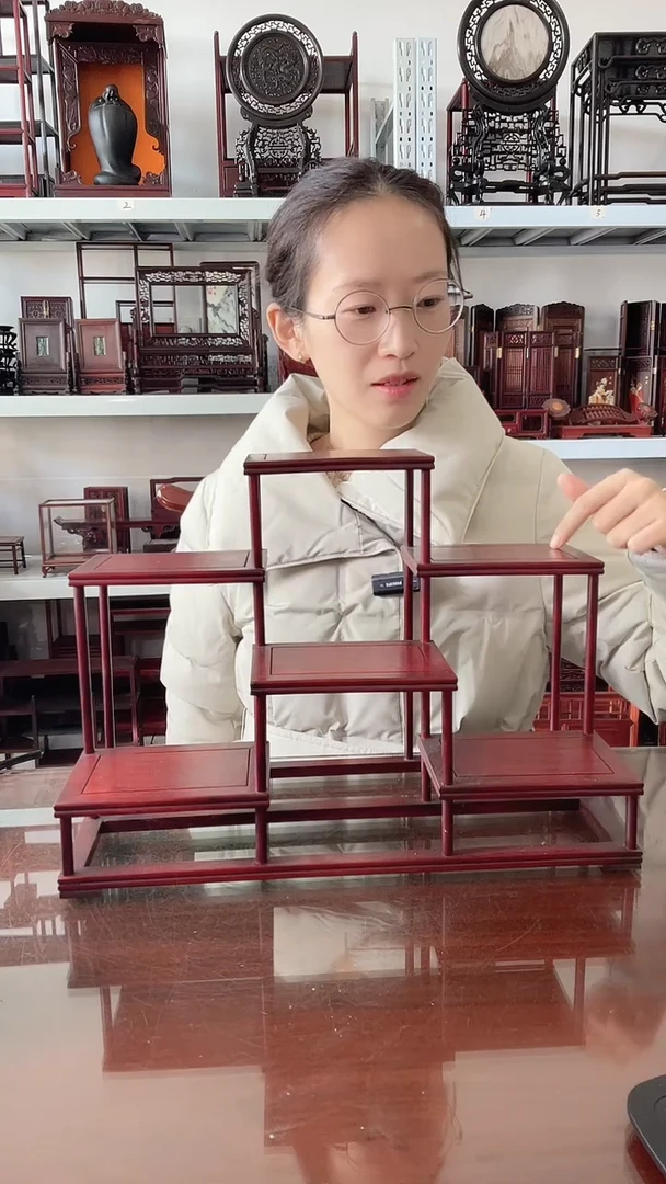 红酸枝木类巴里黄檀六连台微瑕    39*18*28    115